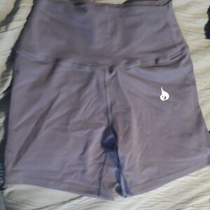Ryderwear High-Waisted Charcoal Shorts